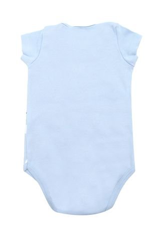Body Marlan Baby Menino Dumbo Azul