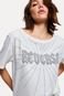 Camiseta Silk Shine Reversa Branco - Marca Reversa