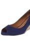 Peep Toe Santa Lolla Fashion Azul - Marca Santa Lolla