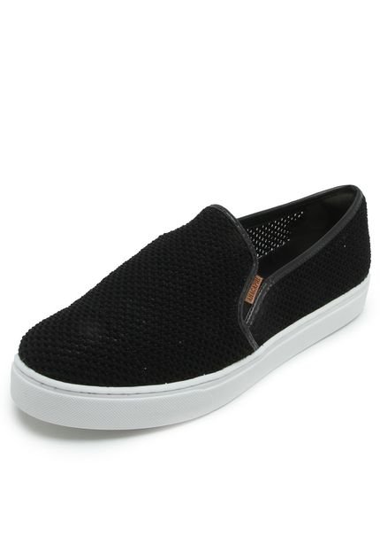 Slip On ANACAPRI Tela Preto - Marca Anacapri