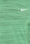 Camiseta Nike Dri-Fit Cool Miler Verde - Marca Nike