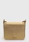 Bolsa Lança Perfume Metalizada Dourada - Marca Lança Perfume