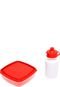 Lancheira Santino 3D Angry Birds  Vermelha - Marca Santino
