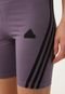 Short Ciclista adidas Sportswear Future Icons 3-Stripes Lilás - Marca adidas Sportswear