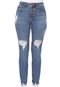 Calça Jeans Calvin Klein Jeans Skinny Estonada Azul - Marca Calvin Klein Jeans