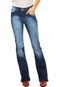 Calça Jeans Biotipo Flare Amassados Azul - Marca Biotipo