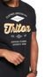 Camiseta Triton Estampada Preta - Marca Triton