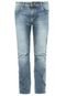 Calça Jeans Timberland Slim Premium Estonada Modern Azul - Marca Timberland