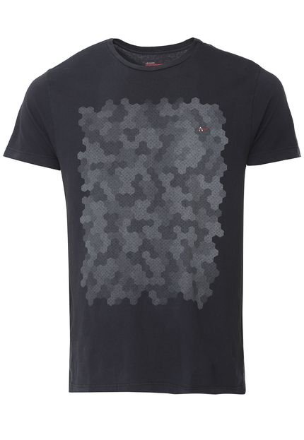 Camiseta Aramis Geométrica Azul-Marinho - Marca Aramis