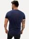 Camiseta Ellus Masculina Cotton Fine Originals Co. Script Azul Marinho - Marca Ellus