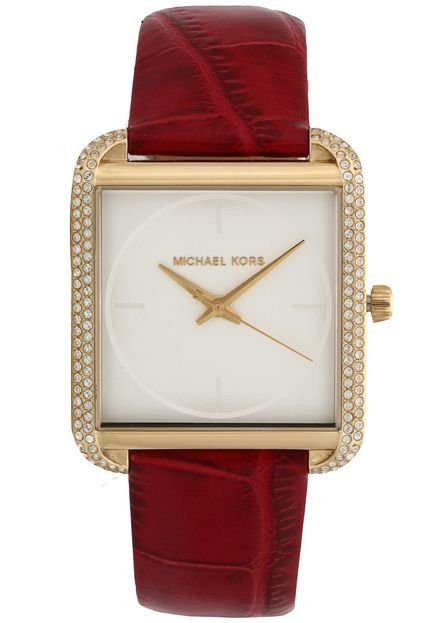 Relógio Michael Kors MK2623/2KN Vermelho/Dourado - Marca Michael Kors