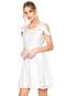 Vestido D.DRESS Curto Renda Branco - Marca D.DRESS