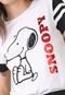 Blusa Snoopy Personagem Branca - Marca Snoopy