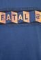 Camiseta Fatal Since Azul - Marca Fatal Surf