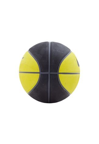 Bola de Basquete Nike Swoosh Mini Tamanho 3 - Preta com Cinza