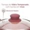 Panela Caçarola de Indução Viena Vinho Revestimento Cerâmica 22cm - Casambiente - Marca Casa Ambiente