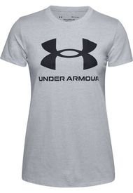 CAMISETA UNDER ARMOUR GRIS MUJER LIVE SPORTSTYLE GRAP 1356305-011-Y81 Under Armour