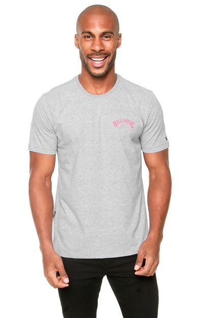 Camiseta Billabong Arch Cinza - Marca Billabong