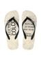 Chinelo Colcci Lettering Bege - Marca Colcci