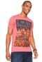 Camiseta Sideway Manga Curta Estampada Coral - Marca Sideway