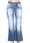 Calça Jeans Lança Perfume Cropped Flare High Azul - Marca Lança Perfume