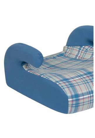 Assento para Auto 15 A 36 Kg Safety e Comfort Xadrez Jeans Azul Tutti Baby
