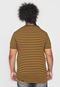 Camiseta Volcom Stone Stripes Amarela - Marca Volcom