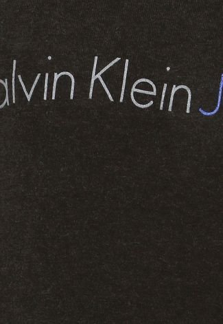 Suéter Calvin Klein Jeans Logo Preta