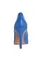 Scarpin Couro DAFITI SHOES Azul - Marca DAFITI SHOES