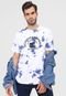 Camiseta DC Shoes Tie Dye Star Branca - Marca DC Shoes