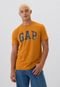 Camiseta GAP Reta Logo Amarelo - Marca GAP