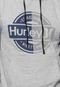 Moletom Hurley Accredited Cinza/Azul - Marca Hurley