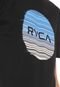 Camiseta RVCA Glitch Motors Preta - Marca RVCA