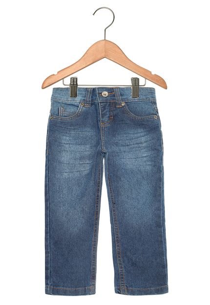 Calça Jeans Estonada Infantil Azul - Marca Colorittá