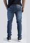 Calça Jeans Masculina Reta Azul Escuro Premium Versatti Equador - Marca Versatti
