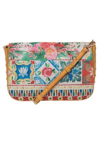 Cartera floreada hotsell