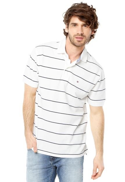 Camisa Polo Tommy Hilfiger Essence Branca - Marca Tommy Hilfiger