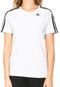 Camiseta adidas D2M 3S Branca - Marca adidas Performance