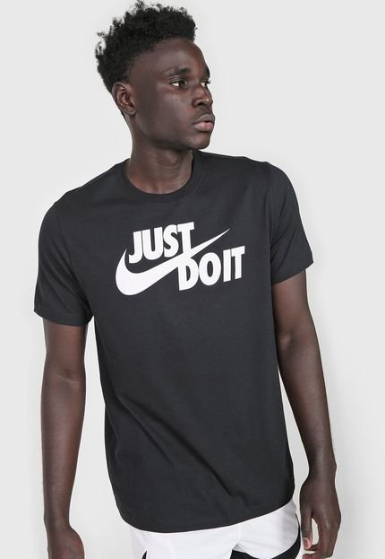 Camiseta Nike Sportswear M Nsw Just do It Preta - Marca Nike Sportswear