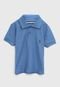 Camisa Polo Aleatory Infantil Logo Azul - Marca Aleatory