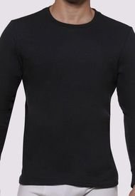 Camiseta Micropanal Termica  Negro Tais