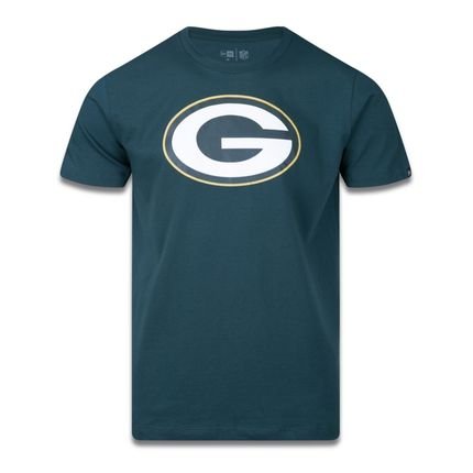 Camiseta New Era Regular Green Bay Packers Verde - Marca New Era