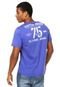 Camiseta Triton Brasil Estampa Azul - Marca Triton