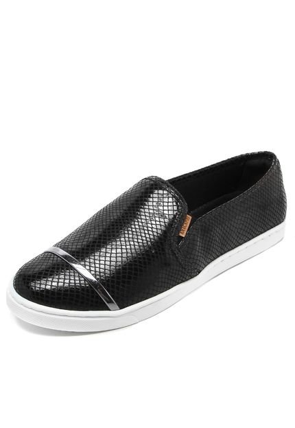 Slip On ANACAPRI Textura Preto - Marca Anacapri