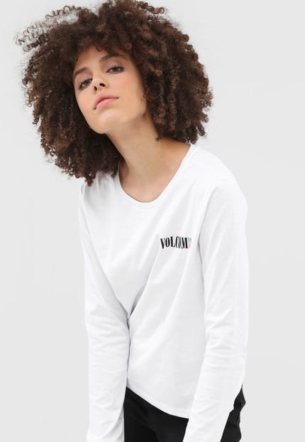 Camiseta Volcom Stone Branca - Marca Volcom
