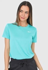 Camiseta Verde-Blanco Nike Dri-FIT Legend
