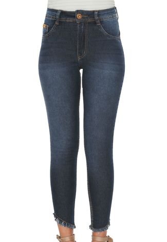 Calça Jeans Soft Biotipo Skinny Azul