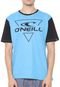 Camiseta O'Neill Fader Azul/Preta - Marca O'Neill