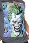 Camiseta Sideway DC Comics Manga Curta Coringa Grafite - Marca Sideway DC Comics