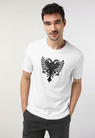 Camiseta Cavalera Logo Branca - Compre Agora